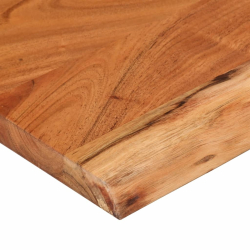 Półka ścienna, 110x30x3,8cm, drewno akacjowe, naturalna krawędź