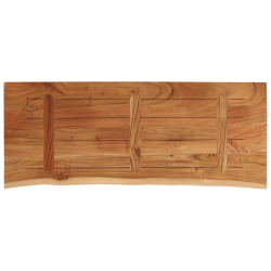 Blat do stołu, 110x40x3,8cm, drewno akacjowe, naturalna krawędź