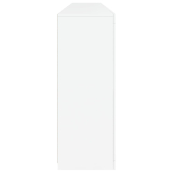 Szafka z oświetleniem LED, biała, 283x37x100 cm