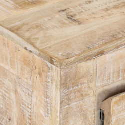 Szafka pod TV, 110x35x46 cm, lite drewno mango