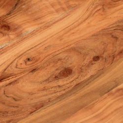 Blat do stolika, Ø50x2,5 cm, okrągły, lite drewno akacjowe