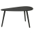 Home&Styling Zestaw 2 stolików w kształcie kropli, czarny