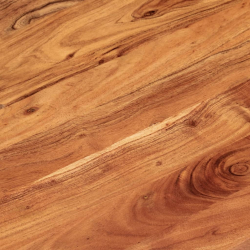 Blat do stołu, 140x50x3,8 cm, owalny, lite drewno akacjowe