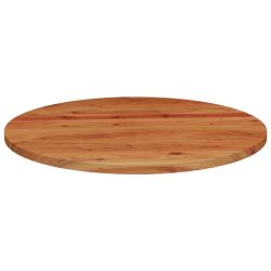 Blat do stolika, Ø80x2,5 cm, okrągły, lite drewno akacjowe