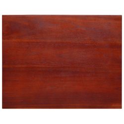 Komoda, klasyczny brąz, 45x35x100 cm, lite drewno mahoniowe