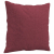 2-osobowa sofa z poduszkami, winna czerwień, 140 cm, tkanina