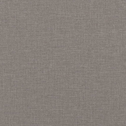 Sofa 2-osobowa, kolor taupe, 120 cm, tapicerowana tkaniną