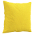 2-osobowa sofa z poduszkami, jasnożółta, 140 cm, tkanina