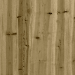 Ogrodowa sofa środkowa, impregnowane drewno sosnowe