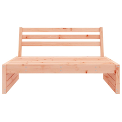 Sofa środkowa do ogrodu, 120x80 cm, lite drewno daglezjowe