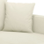 Sofa 3-osobowa, kremowy, 180 cm, tapicerowana aksamitem