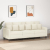Sofa 3-osobowa, kremowy, 180 cm, tapicerowana aksamitem