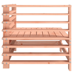 Ogrodowa sofa narożna, lite drewno daglezjowe