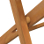 Składane krzesła bistro, 6 szt., lite drewno akacjowe