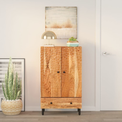 Komoda, 60x33x100 cm, lite drewno akacjowe