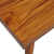 Stolik kawowy z drewna tekowego i żywicy, 100 x 50 x 40 cm