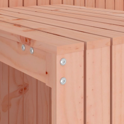 Zestaw mebli balkonowych z 2 siedziskami, drewno daglezjowe