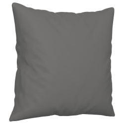 2-osobowa sofa z poduszkami, ciemnoszara, 120 cm, mikrofibra