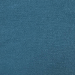 Sofa 2-osobowa, niebieski, 120 cm, tapicerowana aksamitem