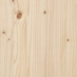 Stołek ogrodowy, 70x70x30 cm, lite drewno sosnowe