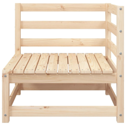 Ogrodowa sofa narożna, 70x70x67 cm, lite drewno sosnowe