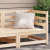 Ogrodowa sofa narożna, 70x70x67 cm, lite drewno sosnowe