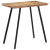 Stolik barowy, 110x55x105 cm, lite drewno tekowe