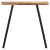 Stolik barowy, 110x55x105 cm, lite drewno tekowe