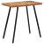 Stolik barowy, 110x55x105 cm, lite drewno tekowe