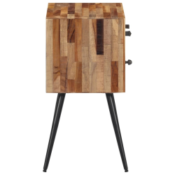 Szafka nocna, 47x31,5x60 cm, lite drewno tekowe