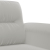 Sofa 2-osobowa, jasnoszary, 140 cm, tapicerowana mikrofibrą