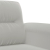 Sofa 2-osobowa, jasnoszara, 120 cm, tapicerowana mikrofibrą