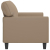 2-osobowa sofa, kolor cappuccino, 140 cm, sztuczna skóra
