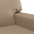 2-osobowa sofa, kolor cappuccino, 140 cm, sztuczna skóra