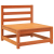 Sofa ogrodowa bez podłokietników, woskowy brąz, 70x70x67 cm