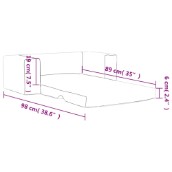 2-os. sofa dla dzieci, rozkładana, szara w gwiazdki, plusz