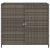 Szafka ogrodowa, szara, 83x45x76 cm, polirattan