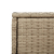 Szafka ogrodowa, beżowa, 105x55x113 cm, polirattan