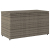 Szafka ogrodowa, szara, 110x55x60,5 cm, polirattan