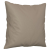 2-osobowa sofa z poduszkami, kolor taupe, 140 cm, mikrofibra