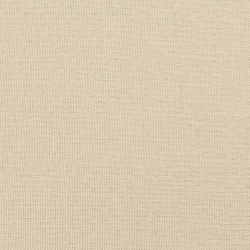 2-osobowa sofa z poduszkami, kremowa, 140 cm, tkanina