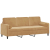 3-osobowa sofa z poduszkami, brązowa, 180 cm, aksamit