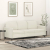 Sofa 3-osobowa, kremowy, 180 cm, tapicerowana aksamitem
