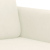 Sofa 2-osobowa, kremowy, 120 cm, tapicerowana aksamitem
