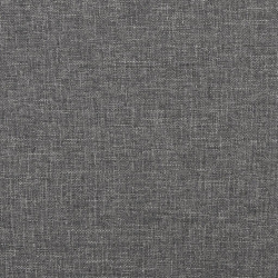 Rozkładana kanapa 2-osobowa, jasnoszara, tapicerowana tkaniną