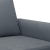 Sofa 3-osobowa, ciemnoszara, 180 cm, obita aksamitem