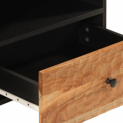 Szafka pod telewizor, 80x33x46 cm, lite drewno akacjowe