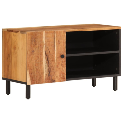 Szafka pod telewizor, 80x33x46 cm, lite drewno akacjowe