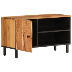 Szafka pod telewizor, 80x33x46 cm, lite drewno akacjowe