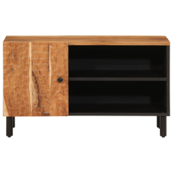 Szafka pod telewizor, 80x33x46 cm, lite drewno akacjowe